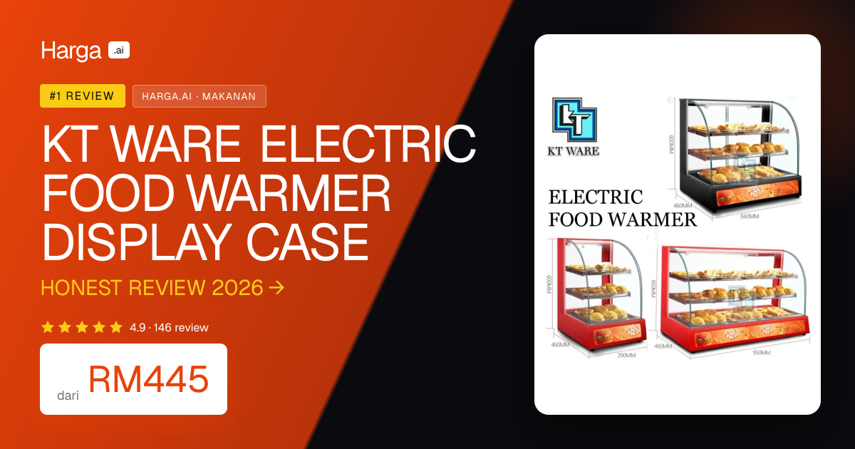 KT WARE ELECTRIC FOOD WARMER DISPLAY CASE review