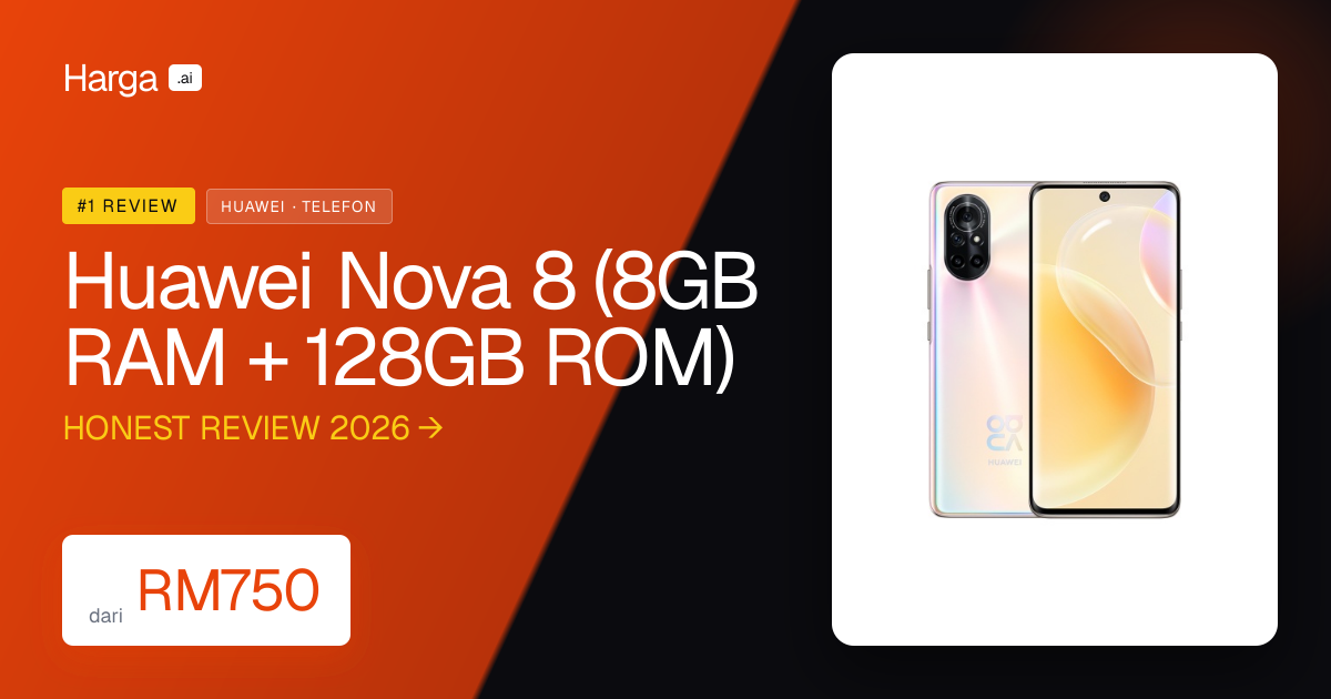 Huawei Nova 8 (8GB RAM + 128GB ROM) review