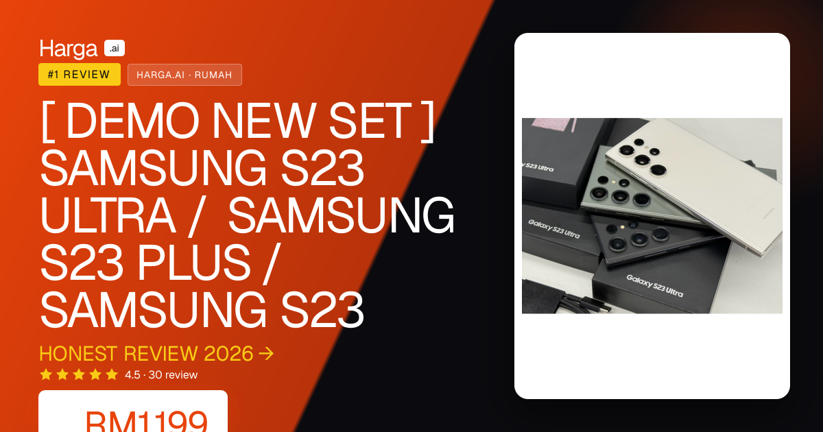 [ DEMO NEW SET ] SAMSUNG S23 ULTRA / SAMSUNG S23 PLUS / SAMSUNG S23 review
