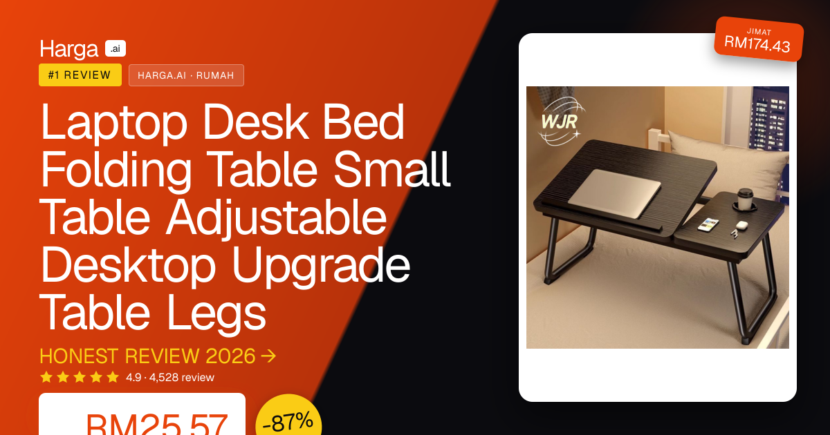 Laptop Desk Bed Folding Table Small Table Adjustable Desktop Upgrade Table Legs review