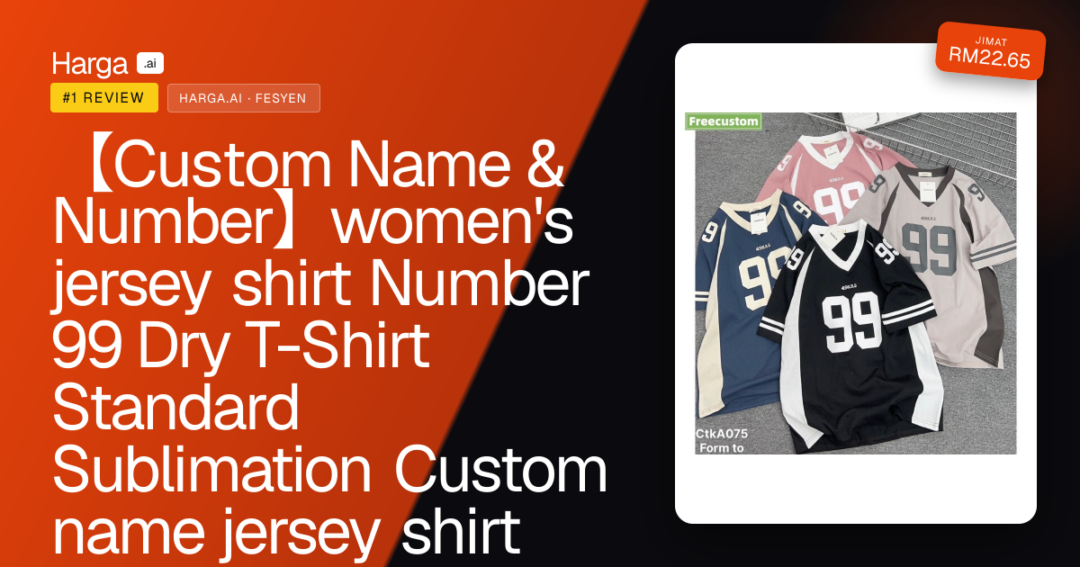 【Custom Name & Number】women's jersey shirt Number 99 Dry T-Shirt Standard Sublimation Custom name jersey shirt FULLY SUBLIMATED SHIRTS Breathable loose knit T-shirt made of high-qu review