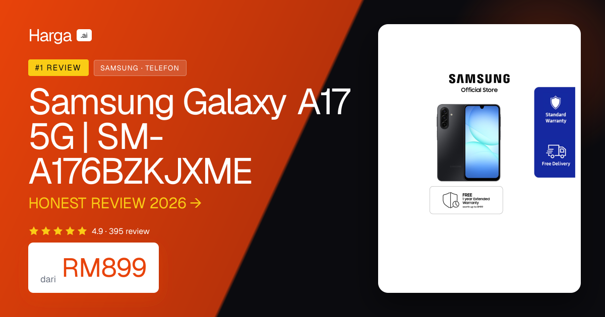 Samsung Galaxy A17 5G | SM-A176BZKJXME review