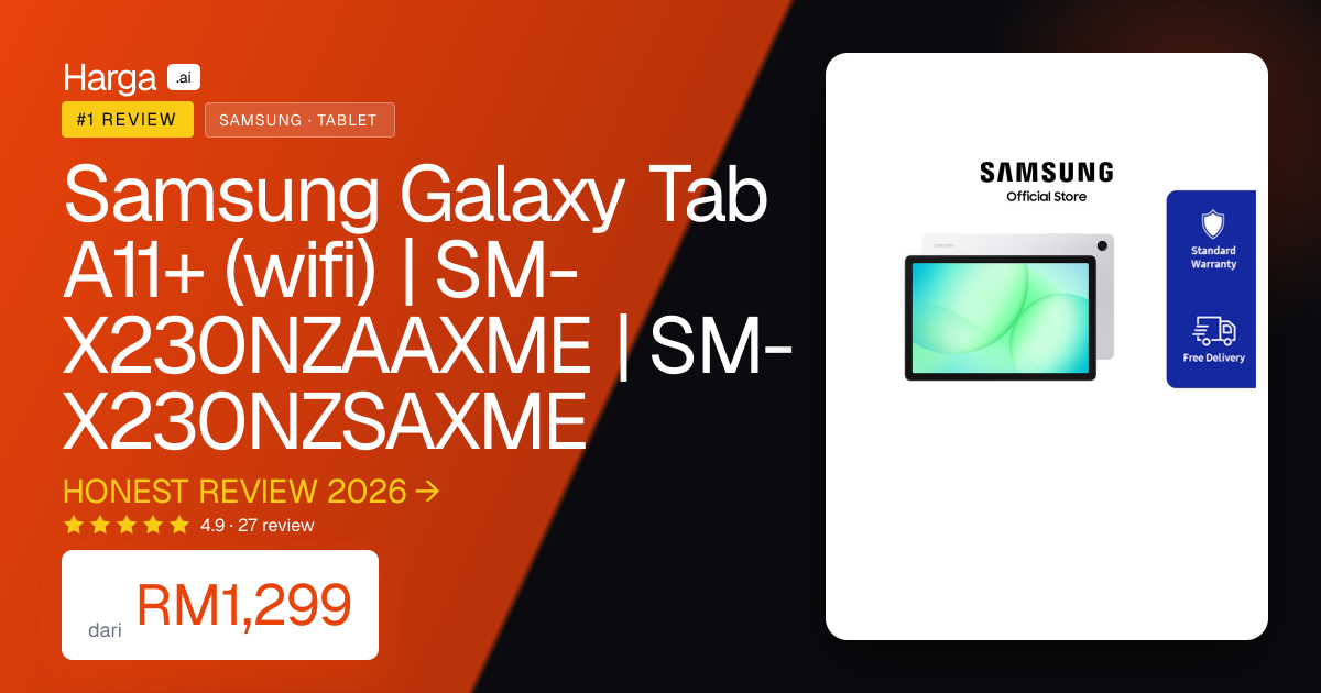 Samsung Galaxy Tab A11+ (wifi) | SM-X230NZAAXME | SM-X230NZSAXME review