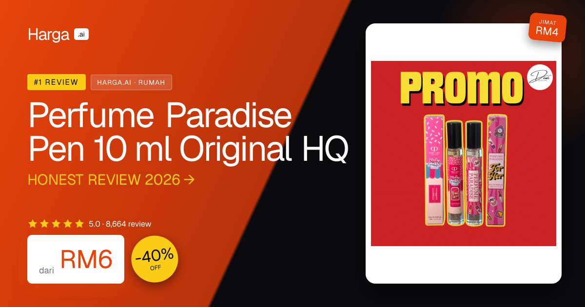 Perfume Paradise Pen 10 ml Original HQ review