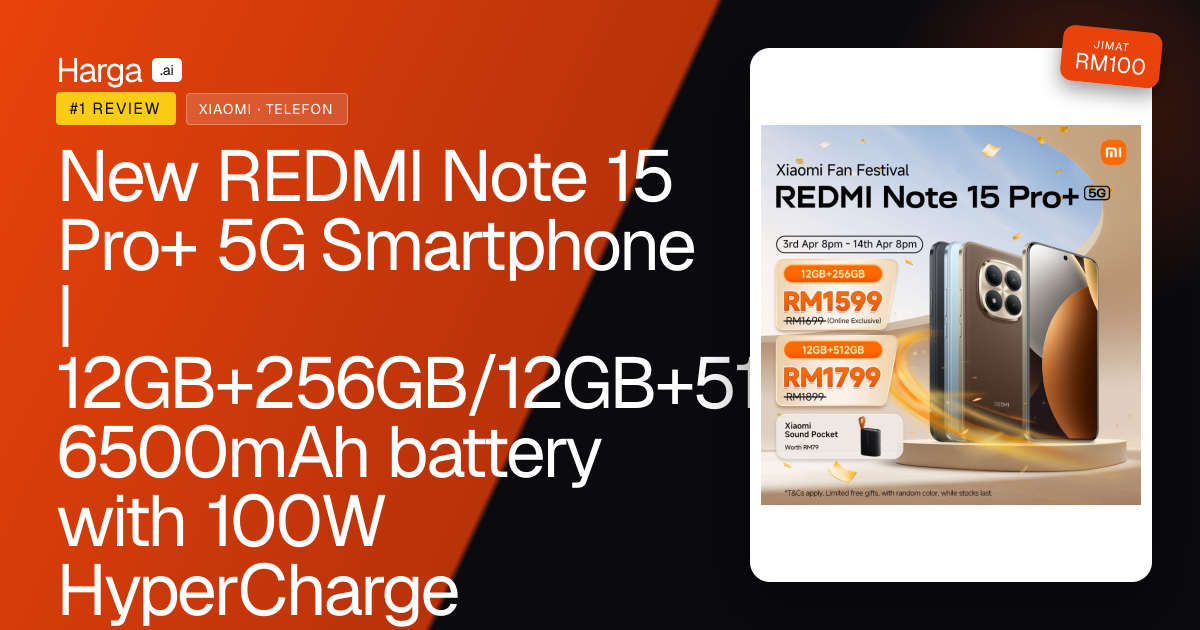 New REDMI Note 15 Pro+ 5G Smartphone | 12GB+256GB/12GB+512GB, 6500mAh battery with 100W HyperCharge review