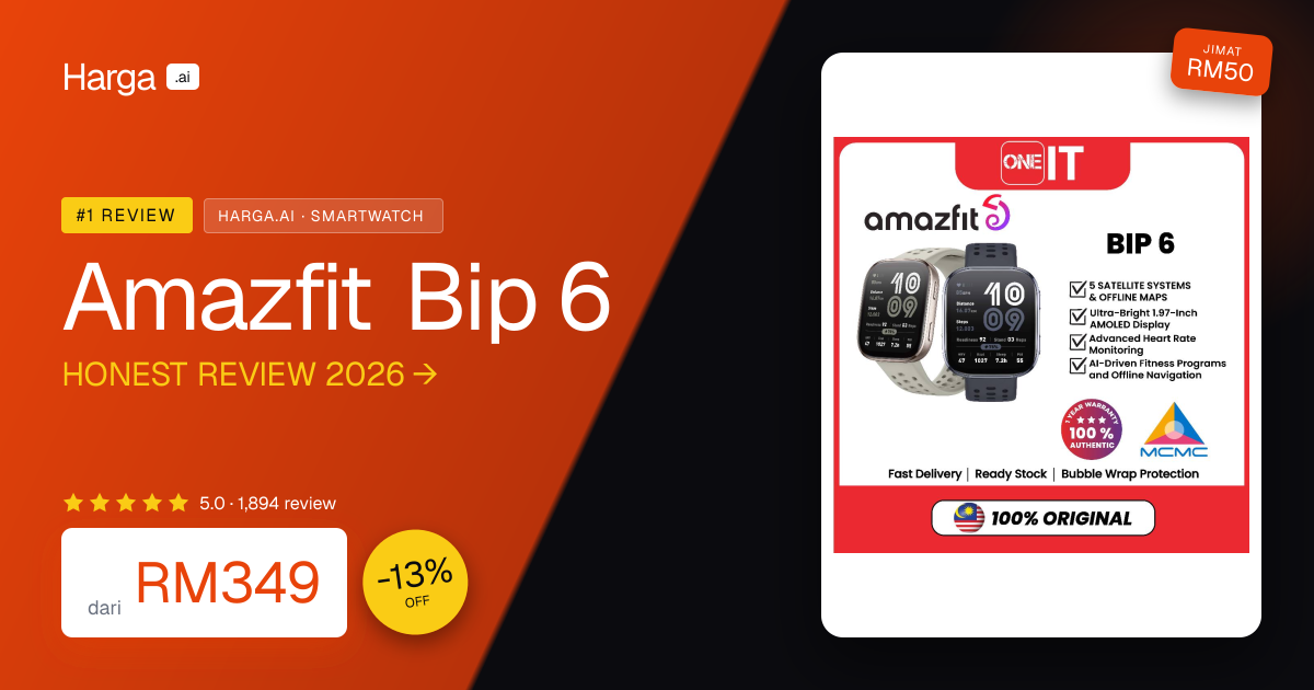Amazfit Bip 6 review