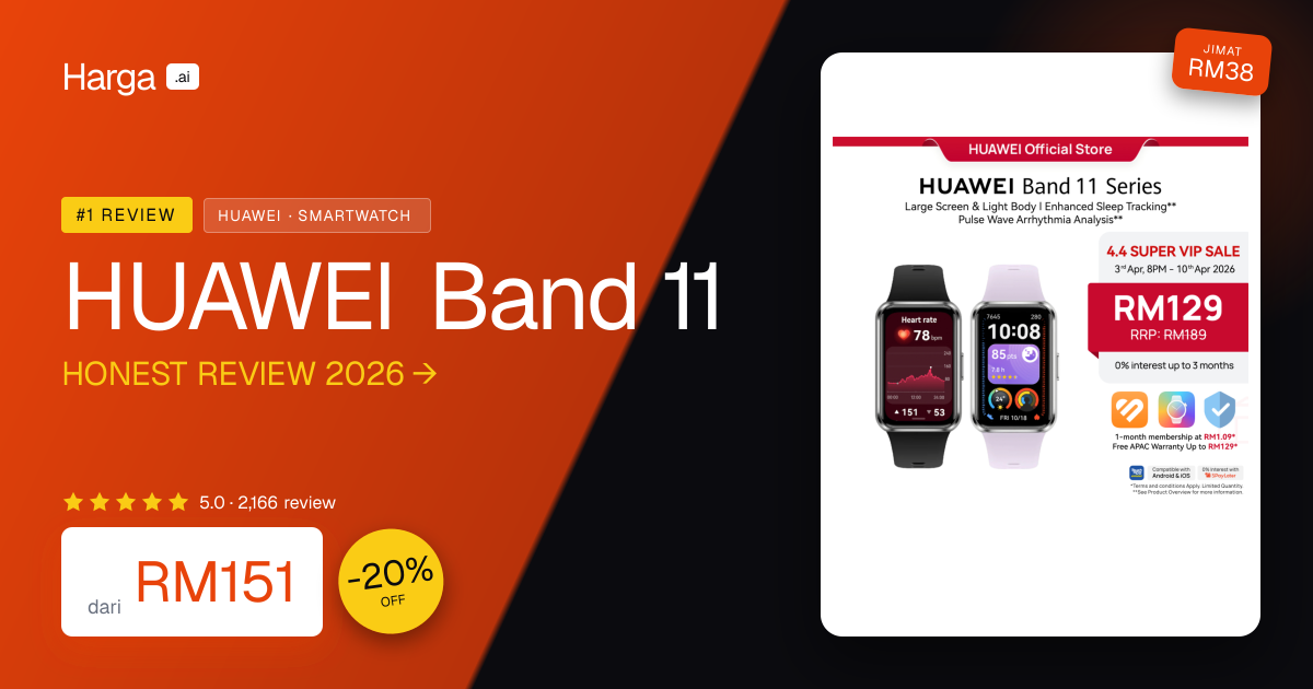 HUAWEI Band 11 review