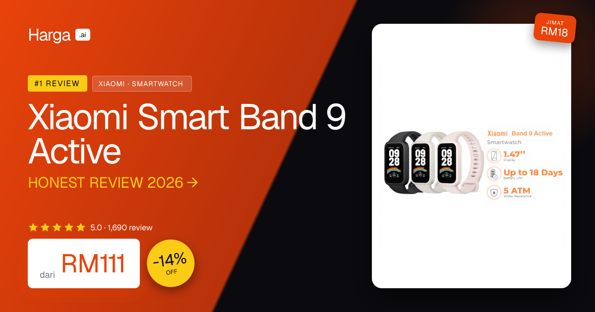 Xiaomi Smart Band 9 Active review